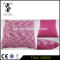 Quente venda especial técnico quente almofada estilo elegante vermelho knitting travesseiro macio